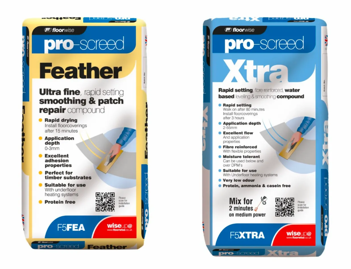 Floorwise Pro-Screed powder sack packaging