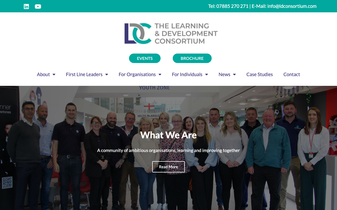 Learning Development Consortium website