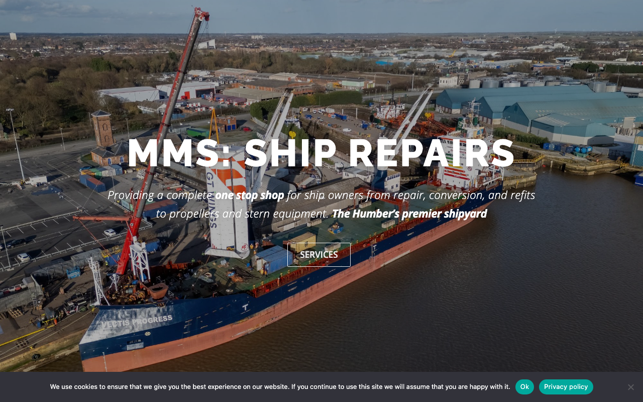 MMS Ship Repair website